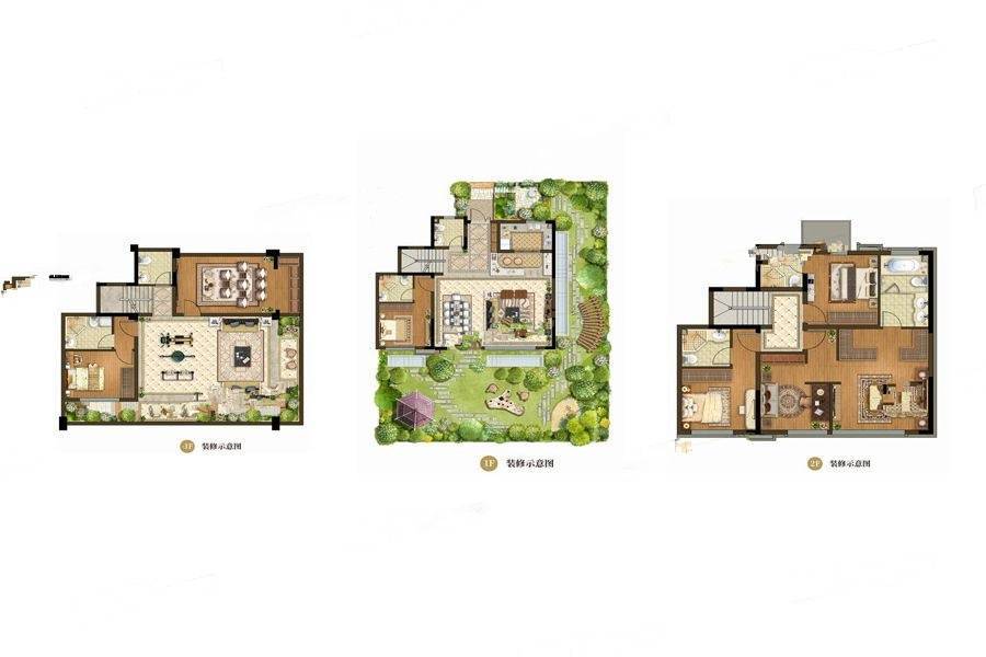 金辉泊舍4室4厅4卫242㎡户型图