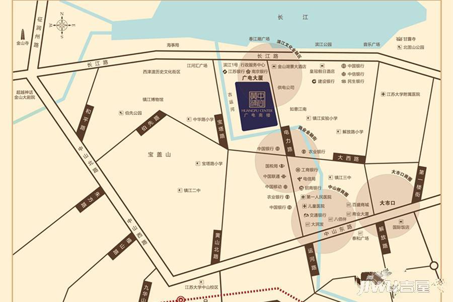 广电南楼位置交通图