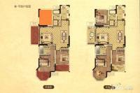 中南世纪城3室2厅2卫116㎡户型图