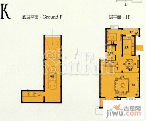 圣地雅格4室2厅3卫204㎡户型图