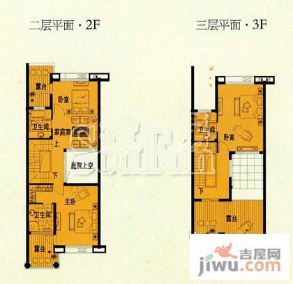 圣地雅格4室3厅4卫224㎡户型图