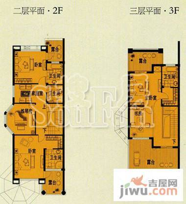 圣地雅格6室3厅5卫280㎡户型图