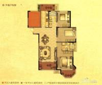 中南世纪城4室2厅2卫124㎡户型图