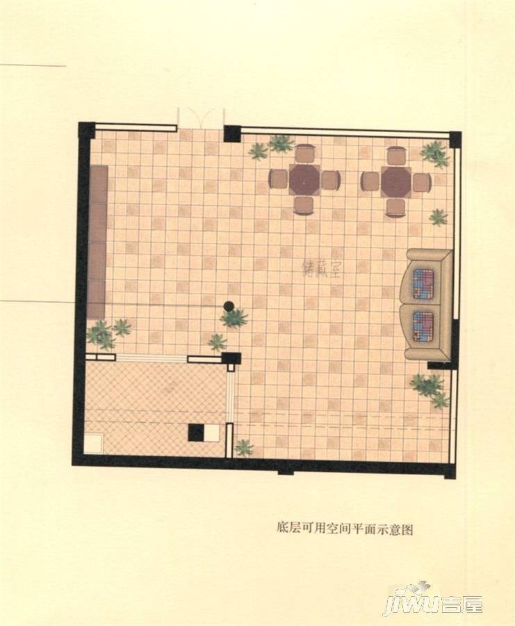 中南·世纪城【锦园】4室2厅3卫222㎡户型图