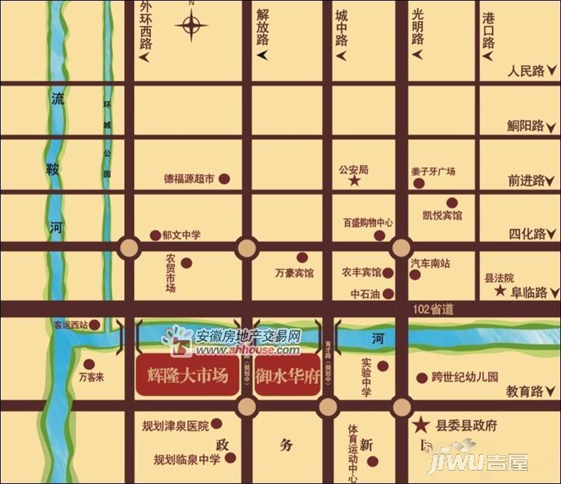 辉隆大市场配套图图片