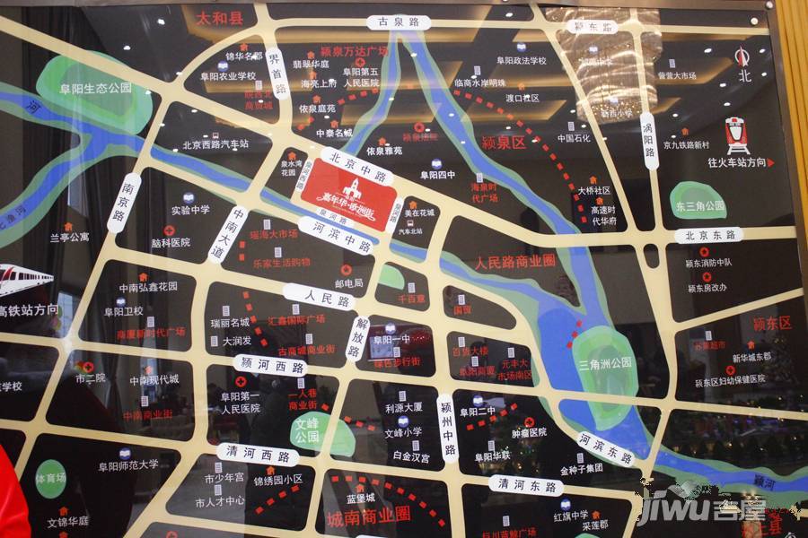 嘉年华广场位置交通图