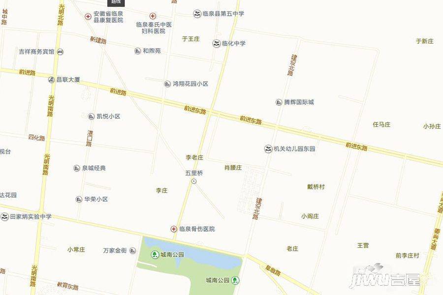 腾辉国际城位置交通图1