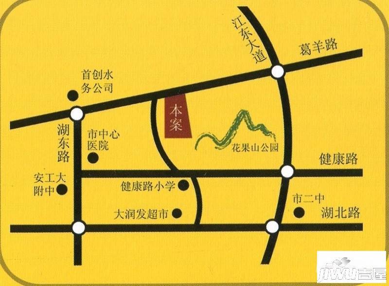 现代兴华苑位置交通图图片