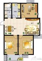 山鹰香榭美地3室2厅1卫117㎡户型图