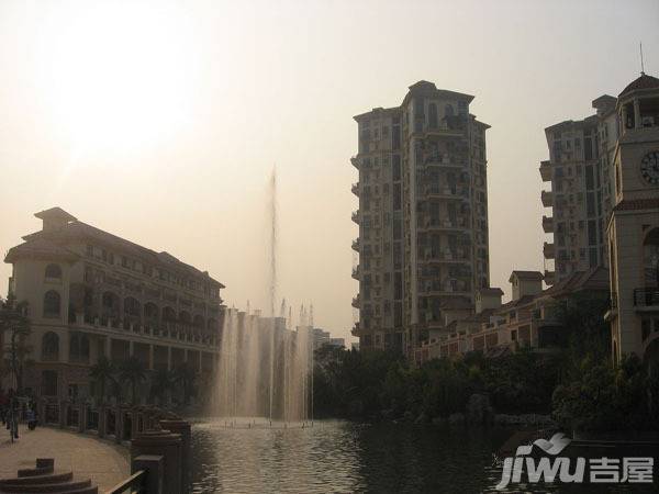 水岸新都花苑实景图图片