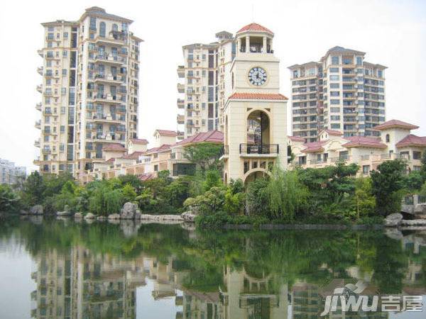 水岸新都花苑实景图图片