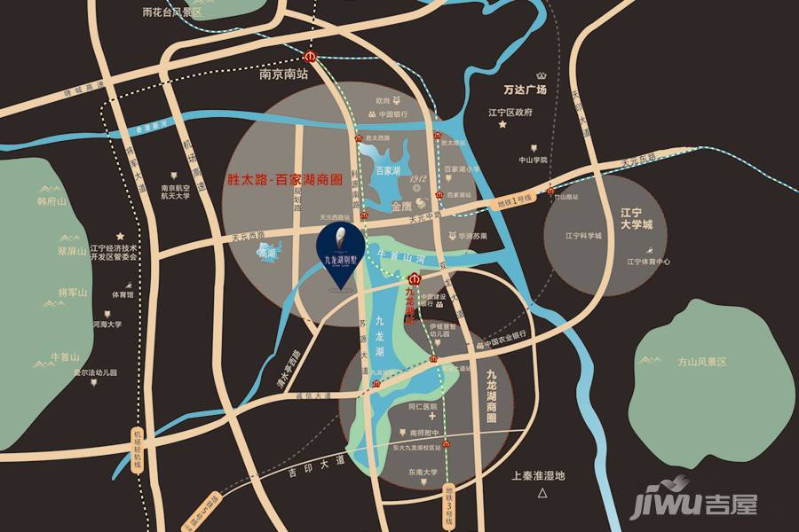 九龙湖别墅规划图图片