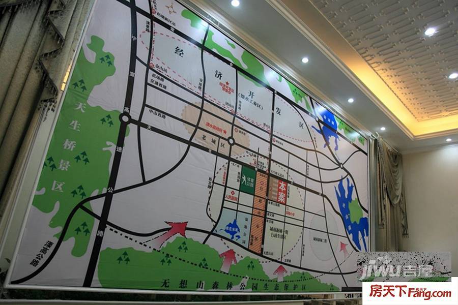 中南锦城规划图图片