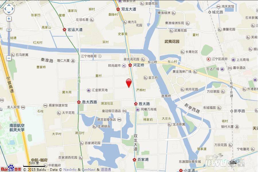元枫国际位置交通图