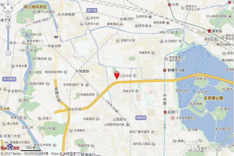 南邮大厦位置交通图图片