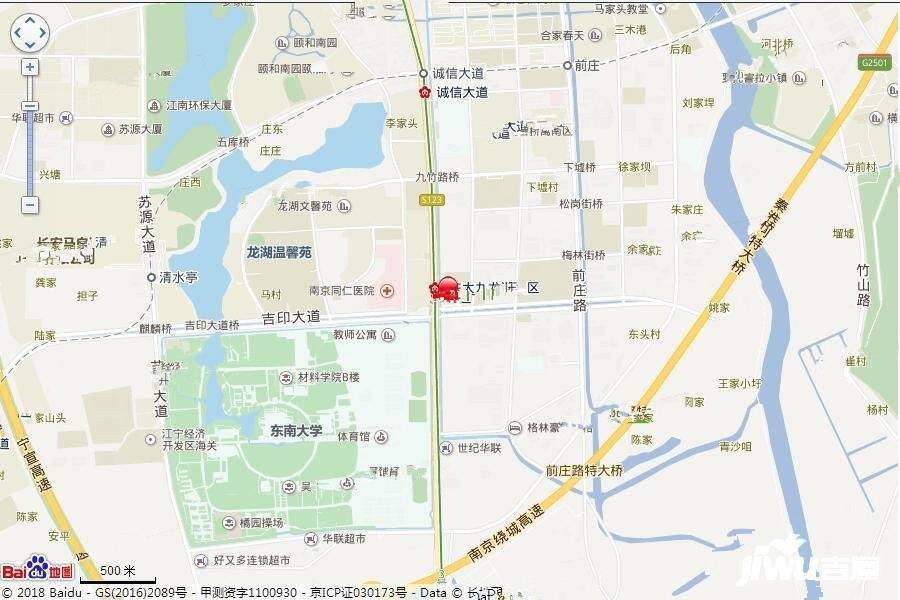 融信城市之窗位置交通图