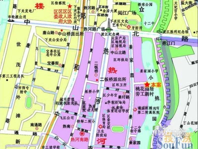 天江姜家园地块位置交通图图片