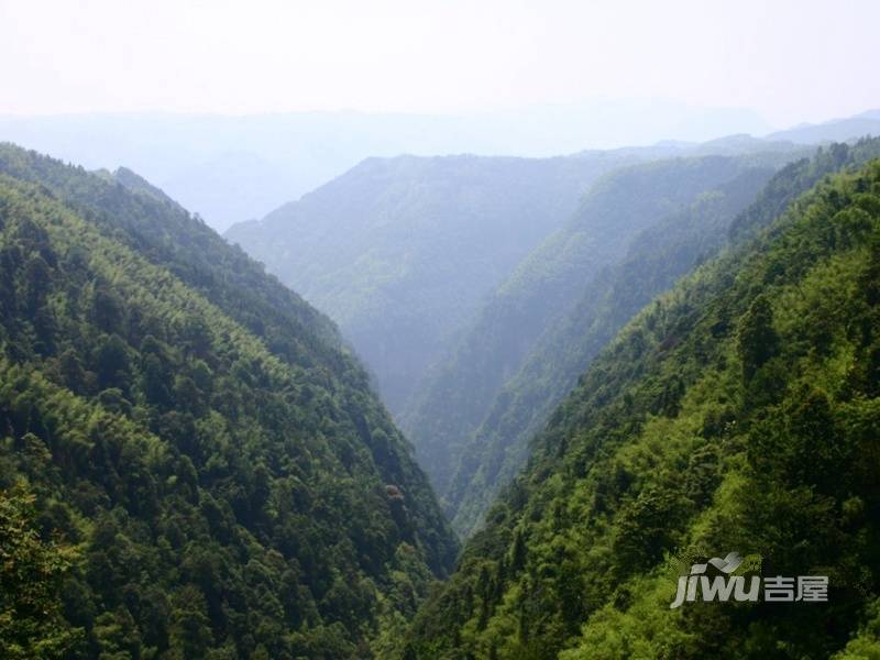 中浩山屿湖实景图图片