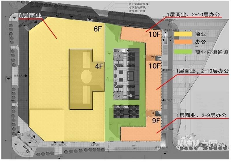 南京常发广场规划图图片