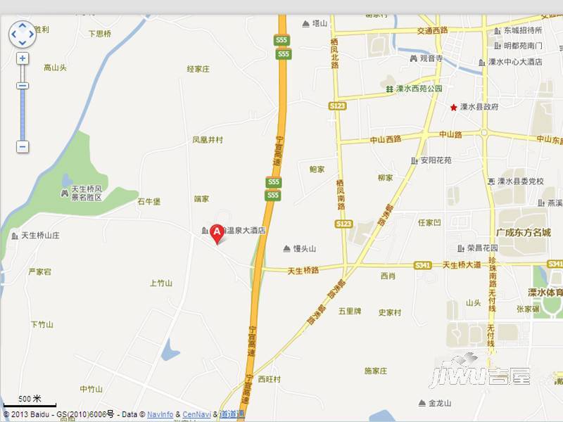 华洲青林湾位置交通图图片