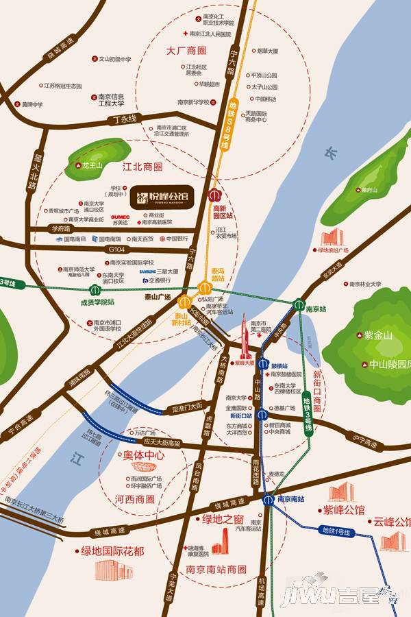 绿地新里悦峰公馆位置交通图图片