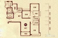 恒大雅苑5室2厅2卫158㎡户型图