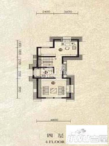 东墅山庄英郡华府5室4厅4卫228㎡户型图