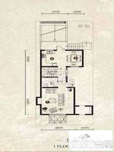 东墅山庄英郡华府5室4厅4卫233㎡户型图