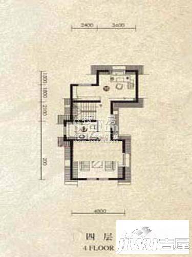 东墅山庄英郡华府5室4厅4卫230㎡户型图