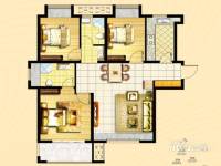 荣盛龙湖半岛3室2厅2卫98.8㎡户型图