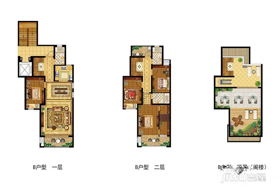 银城林茵里4室2厅2卫163㎡户型图