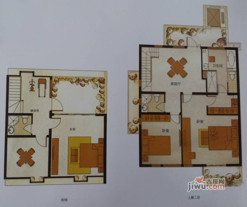 长发都市诸公4室3厅3卫140㎡户型图