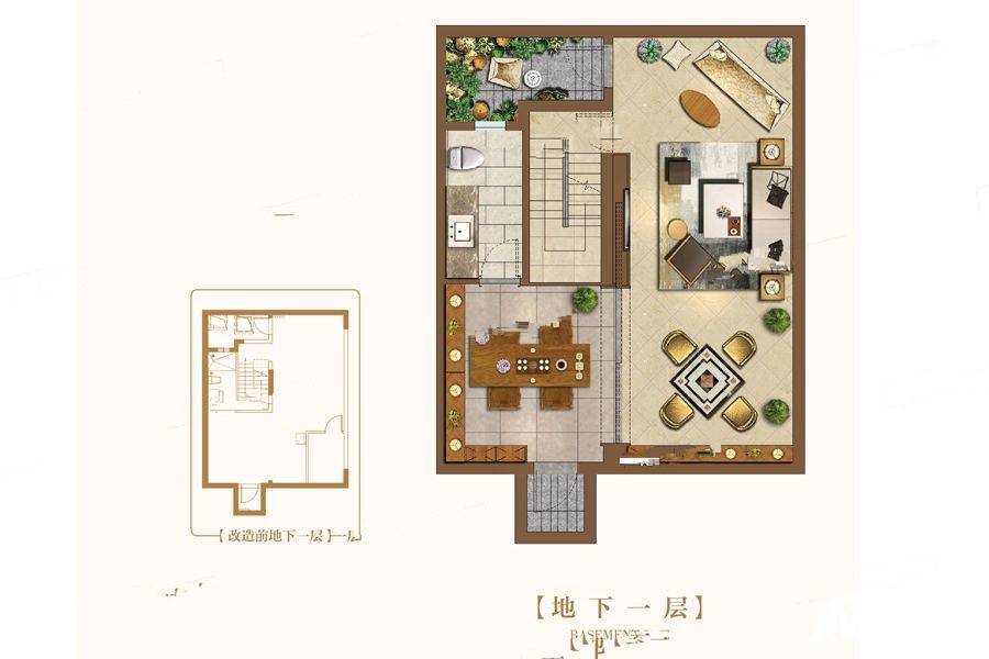 新城源山4室2厅4卫165㎡户型图