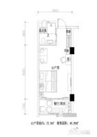 黄山圣天地1室1厅1卫49㎡户型图