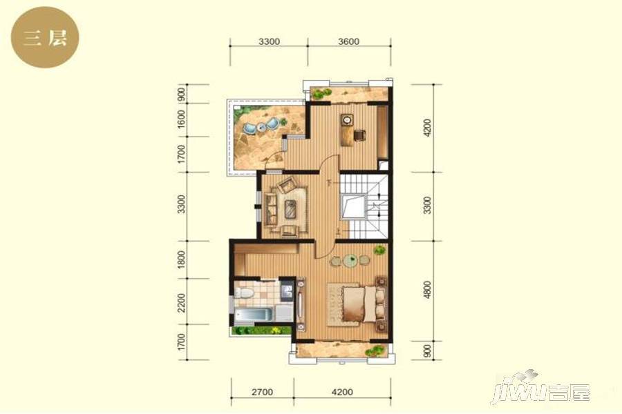 和昌国际城4室5厅4卫356.3㎡户型图