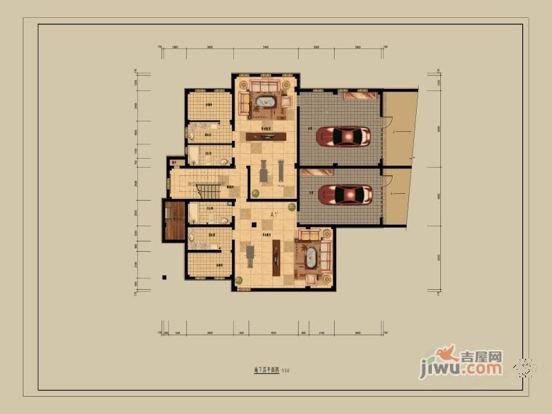 俄罗斯小镇6室6厅5卫353.1㎡户型图