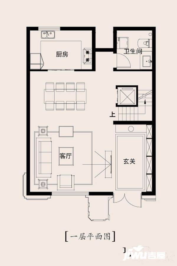 金地保利墅苑风华4室3厅3卫165㎡户型图