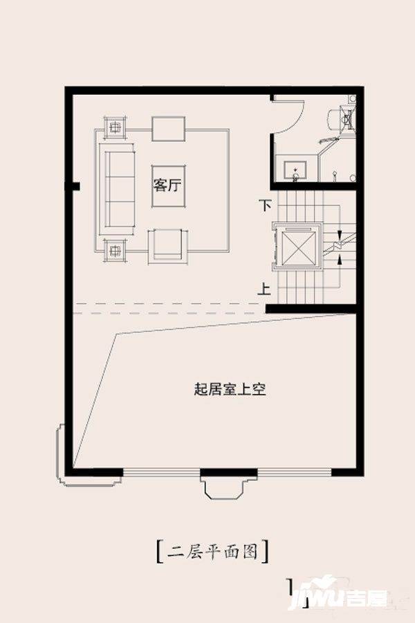 金地保利墅苑风华4室3厅3卫165㎡户型图