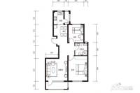 香周 首府3室2厅1卫95㎡户型图
