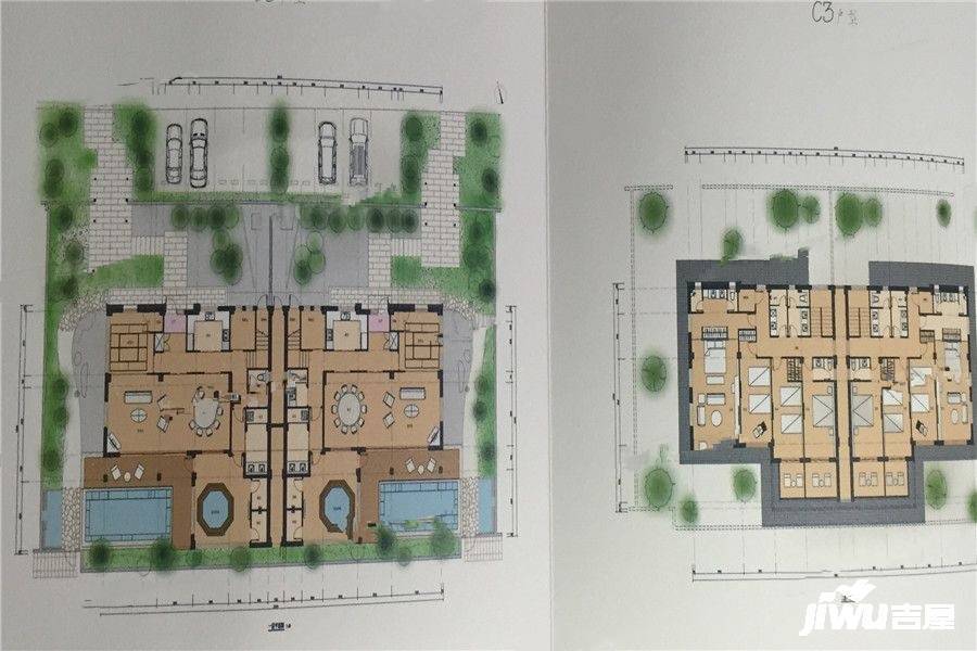 汤景泽温泉别墅6室2厅4卫330㎡户型图