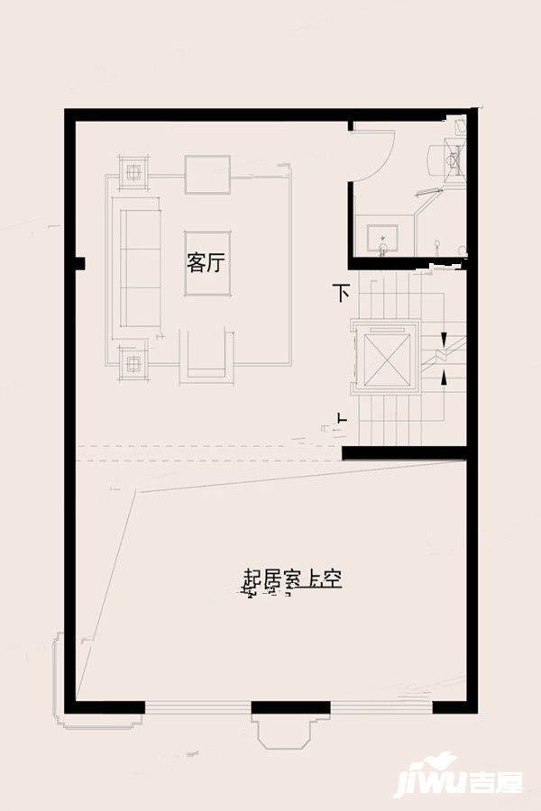 金地保利墅苑风华4室3厅3卫165㎡户型图