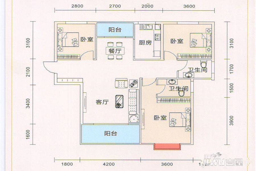 金都九龙城户型图