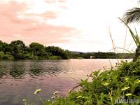 金手指白鹭湖实景图图片