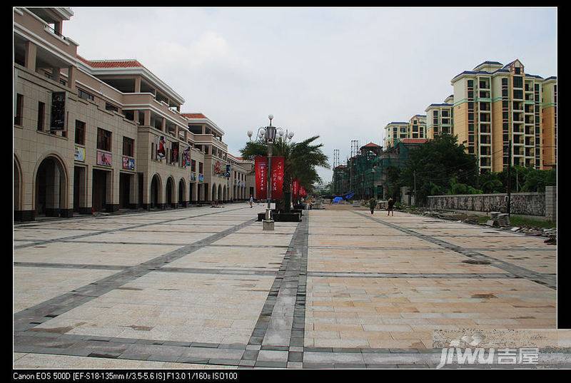 琼海商业步行街实景图图片