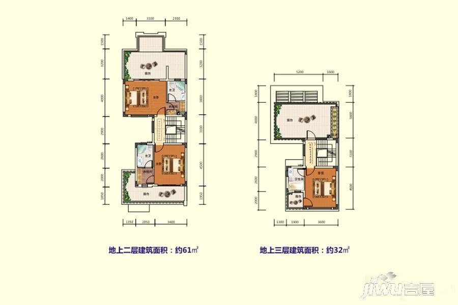 碧桂园雅拉湖畔4室4厅4卫285㎡户型图