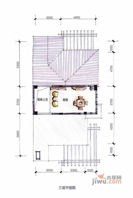 富力红树湾6室3厅1卫241㎡户型图