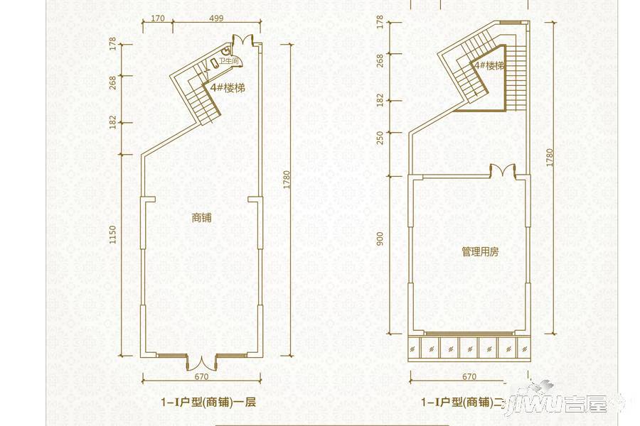 海洲广场4室2厅2卫215.4㎡户型图