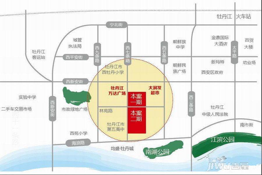 新泰锦绣城位置交通图图片