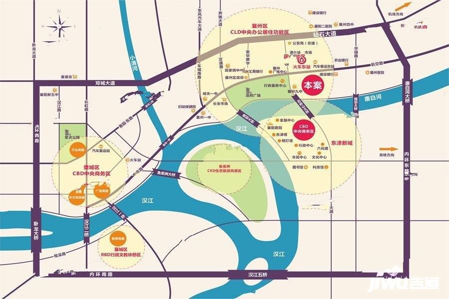 东唐滨江位置交通图