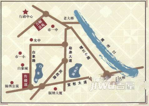 合顺景苑位置交通图图片